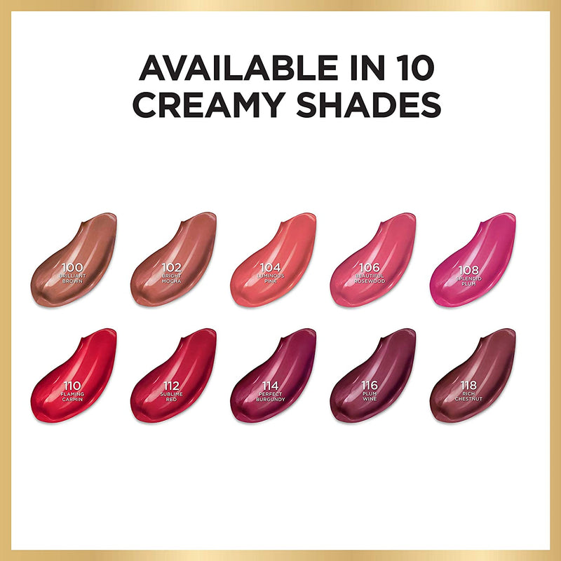 L'Oreal Paris Age Perfect Luminous Hydrating Lipstick, Beautiful Rosewood, 0.13 Ounce L'Oreal Paris