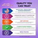 Biotin | Collagen | Keratin - Clinically Tested Supplement - Hair Growth Support, Skin & Nails - 25000 mcg Vitamins B2, B3, B6 & B7 + B1 & Hyaluronic Acid - Made in USA - Women & Men | 60 Capsules Infinity Warehouse