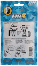 HeadBlade ATX Razor and HB4 Refill Shaving Razor Blades (4 Blades) HeadBlade