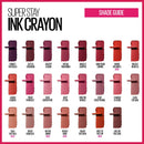 Maybelline Super Stay Ink Crayon Lipstick, Precision Tip Matte Lip Crayon with Built-in Sharpener, Longwear Up To 8Hrs, Lead The Way, Pink Beige, 0.04 oz Maybelline New York