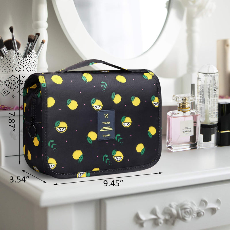 Hanging Toiletry Bag for Men and Women Travel Portable Bathroom Toiletry Storage Bags Waterproof Cosmetics Makeup and Toiletries Organizer Kit with Hook VOCUS