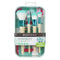 EcoTools Blooming Makeup Brushes with Storage Case and 3 Beauty Inspiration Cards, For a Fresh & Natural Look, Set of 4 EcoTools