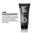 L'Oreal Paris Hair Makeup Temporary 1-Day Hair Color for Blondes, Grey 700, 1 Fluid Ounce L'Oreal Paris