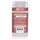 Humble Brands All Natural Aluminum Free Deodorant Stick for Women and Men, Lasts All Day, Safe, and Certified Cruelty Free, Geranium and Vetiver, Pack of 1 Humble