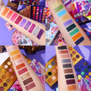 UCANBE 5pcs Eyeshadow Makeup Set -114 Shades MIRROR Eye Shadow Palette, 15 Soft Brushes Set, 1 Eye Primer Base, 2 Make up Blending Sponges, All In One Gift Kit UCANBE