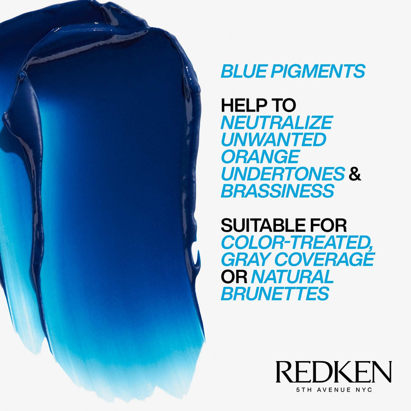 Redken Color Extend Brownlights Blue Conditioner | Hair Toner For Natural & Color-Treated Brunettes | Tones Hair & Removes Brass REDKEN