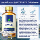 DMSO 99.9% Pharma Grade, Pure Liquid Dimethyl Sulfoxide 16 fl.oz in Glass Bottle with Dropper, Non-Diluted, Low Odor Infinity Warehouse