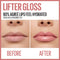 Maybelline Lifter Gloss Lip Gloss Makeup With Hyaluronic Acid, Hydrating, High Shine, Hydrated Lips, Fuller-Looking Lips, 003 MOON, 0.18 Fl Oz Maybelline New York