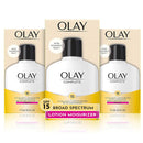 Olay Face Moisturizer, Complete with Sunscreen SPF 15, Daily Facial Lotion for Normal Skin, Lightweight Hydrating Broad Spectrum Sun Protection - Vitamin C, E, and Niacinamide - 6 Oz 2 Pack Infinity Warehouse