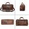 Leather Duffel Bag & Toiletry Bag Combo - The Best Masculine Travel Gift For Men Rustic Town Store