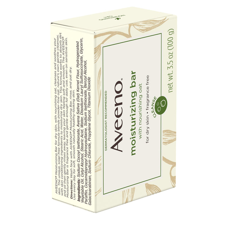 AVEENO Naturals Moisturizing Bar for Dry Skin 3.50 oz Aveeno