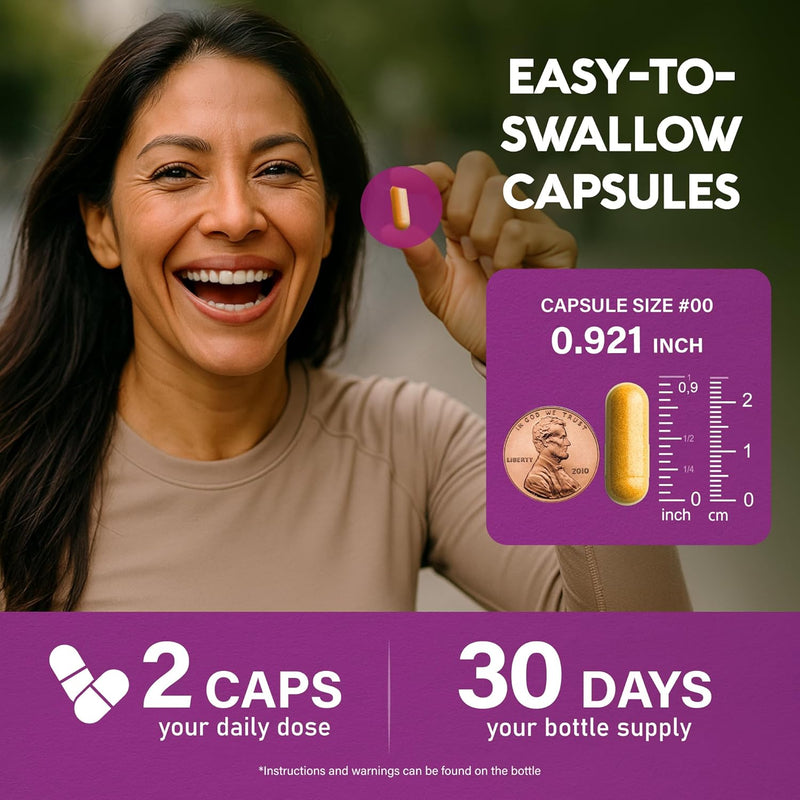 Menopause Supplements for Women - Dong Quai, Black Cohosh, Pre & Probiotics - Sweats & Hot Flashes Relief - Digestion, Sleep & Mood Support - 25-in-1 Perimenopause Complex - Made in USA - 60 Capsules Infinity Warehouse