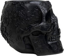 Skull Makeup Brush Holder Extra Large, Strong Resin Extra Large By The Wine Savant The Wine Savant