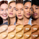 Glo Skin Beauty Modern Matte Foundation, Oil-Free, 1N, 30 mL | Full coverage matte foundation, salicylic acid + niacinamide, non-comedogenic, buildable, oily and acne-prone skin Infinity Warehouse