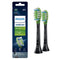 Philips Sonicare Genuine W3 Premium White Replacement Toothbrush Heads, 2 Brush Heads, Black, HX9062/95 Philips Sonicare