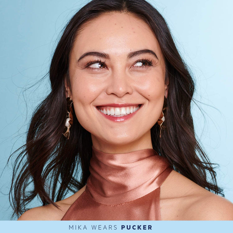 FLOWER BEAUTY Petal Pout Lip Mask | Hydrating Tinted Balm with Mango & Cocoa Butter | Vegan, Cruelty-Free Scented Lips Color | Smooch - Lemon Sugar FLOWER BEAUTY Store