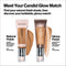 Revlon PhotoReady Candid Glow Moisture Glow Anti-Pollution Foundation with Vitamin E & Prickly Pear Oil, Anti-Blue Light Ingredients, without Parabens, Pthalates, & Fragrances, Honey Beige, 0.75 oz REVLON
