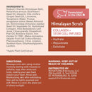 Himalayan Salt Scrub, Face, Foot, and Body Exfoliator with Collagen and Stem Cells, Exfoliating Scrub for Toning, Cellulite, and Skin Care by M3 Naturals 16 fl oz Infinity Warehouse