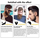 Beard Growth Kit - Derma Roller for Beard Growth, Beard Growth Serum Oil (2oz), Beard Balm and Comb, Stimulate Beard and Hair Growth - Gifts for Men Dad Him Boyfriend Husband Brother Naland