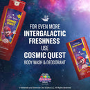 Old Spice Aluminum Free Deodorant for Men, Old Spice x The Super Mario Galaxy Movie, 24/7 Lasting Freshness, Lasting Odor Protection, Smell Super with Cosmic Quest, Star Showers Scent, 3.0 oz Infinity Warehouse