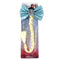 Disney Frozen 2 Hair Accessories - Princess ELSA Large Sky Blue Bow with Blond Faux Hair Braid with Snowflake Diamonds - Long Thick Hair Braid Extension With Hair Band - By Luv Her Luv Her
