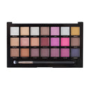 Profusion Cosmetics 21 Shade Eyeshadow Palette Collection & Brush, Pro Pigments Profusion Cosmetics