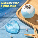 Birthday Gifts for Women Self Care Gifts Get Well Soon Gifts, Ocean Relaxing Spa Gifts Basket Care Package w/ Flannel Blanket 40 OZ Tumbler, Anniversary Easter Gift for Her Mom Wife Friends Sisters