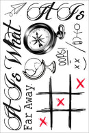 Louis Tomlinson Inspired Temporary Tattoos Bundle PopStarTats