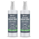 2 Pack Essential Values Piercing Aftercare Spray (8 OZ Per Bottle) - Natural & Gentle on Contact | Heals Piercing Wounds Quickly - Made in USA Essential Values Store
