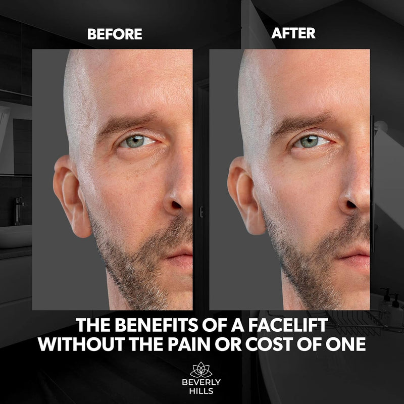 Beverly Hills Mens Instant Facelift and Eye Serum Treatment for Dark Circles, Puffy Eyes, and Wrinkles Infinity Warehouse