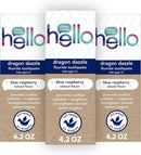 Hello Kids Fluoride Toothpaste Variety Pack, Includes a Strawberry Toothpaste, Unicorn Bubble Gum Toothpaste, and Blue Raspberry Toothpaste, Safe for Ages 2 and Up, 12 Pack, 4.2 Oz Each Infinity Warehouse