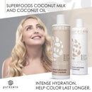 Purezero Coconut Milk Shampoo & Conditioner set - Intense Hydration & Increase Shine - Fight Dandruff & Frizz - Zero Sulfates, Parabens, Dyes - 100% Vegan & Cruelty Free - Great For Color Treated Hair Purezero