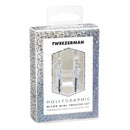 Tweezerman Hollygraphic Micro Mini Tweezer Set, 2 Piece Set Tweezerman