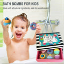 Bath Bombs for Girls - Valentines Day Gift for Her - 6 Aromatherapy BathBombs with All Natural Ingredients, Moisturizing Fizzy, and Bubbles- Organic Bath Bombs for Kids - Great Gift for Birthdays Mineral Me California