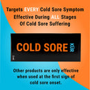 Cold Sore KUR + Heals Cold Sore in Half The time + Stops Spread + immediate Pain Relief Kur Solutions