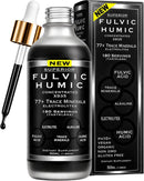Fulvic Acid Trace Mineral Drops with Electrolytes - 77 Trace Minerals - 180 Servings - Restore Electrolytes, Improve Gut Health, Leaky Gut Repair - Ionic Trace Minerals from Fulvic & Humic Acid Infinity Warehouse