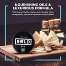 Bold Men, Beard Balm, Beard Styling and Shaping, Natural Cocoa Butter and Orange (Ice Tea, 15mL) BOLD MEN