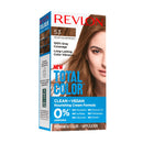 Revlon Total Color Permanent Hair Color, Clean and Vegan, 100% Gray Coverage Hair Dye, 53 Medium Golden Brown, 3.5 oz REVLON