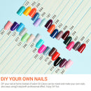 Modelones 30 Colors Dip Powder Nail Kit, 33Pcs Fall Winter Dip Nail Kit Starter Dipping Nails with Dip Base Top Coat Activator Liquids, Dip System Kit No Lamp Needed Saving time Manicure DIY Salon modelones
