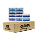Gillette Fusion Manual Men's Razor Blade Refills - 10 Count Gillette