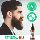 Beard Oil and Conditioner by Rugged Root-Natural Beard Care Made with Tobacco Vanilla Scented Premium Oils- Softens Beard and Promotes Healthy Beard Growth-Small Gift for Men, Perfect Stocking Stuffer Rugged Roots