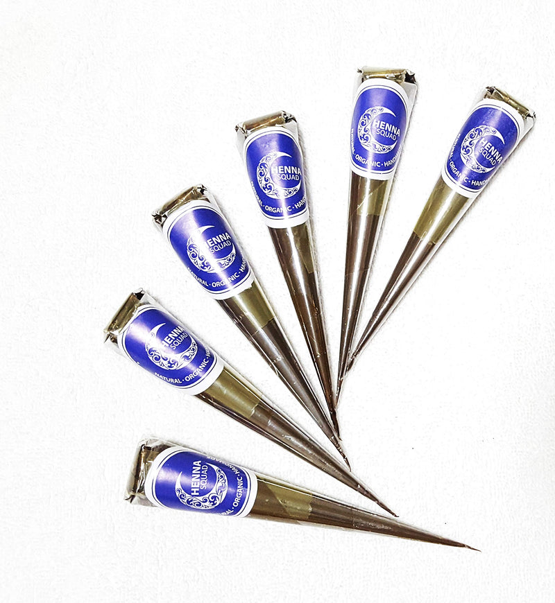 Temporary Tattoo India Painting Tattoo Paste Cone, 3 Tubes Brown Paste Cone Indian Body Art Painting Drawing (Brown, 3 Cones) Henna Squad