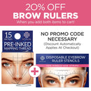 Microblading Supplies Pre-Inked Eyebrow Mapping String – 30 Meters - Ultra-Thin, Mess-Free Thread, Create a Crisp, Spot-on Brow Map Every Time – Hypoallergenic, Cosmetic Grade For Permanent Makeup Stylia