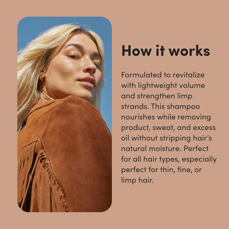 hers Full Volume Shampoo, 2 Pack - Volumizing Shampoo for Women with Biotin - Adds Lightweight Volume, Shine & Bounce - Coastal Cedar Citron - 2 x 6.4 fl oz Infinity Warehouse