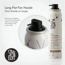 Style Edit Root Concealer Spray Light Brown And Invisible Dry Shampoo, to Cover Up Roots and Grays And Refresh Your Hair. STYLE EDIT