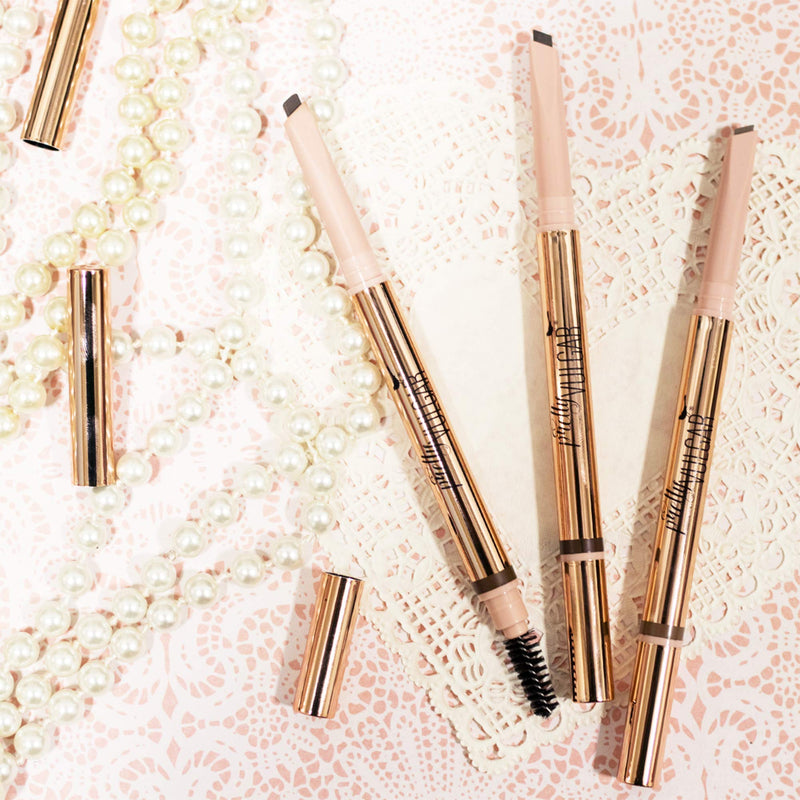 Pretty Vulgar - Defined Brilliance Eyebrow Pencil, Clean & Cruelty-Free, Quick Wit (Medium Brown) Pretty Vulgar