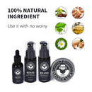 Beard Growth Kit For Men, Unique Beard Care with 100% Natural Beard Oil, Beard Balm, Beard Shampoo Wash Beard Brush& Wood Beard Comb, Beard Scissors, Best Beard Gift For Dad Husband Boyfriend SZILBZ