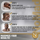 Anti Aging Eye Cream For Men - Mens Under Eye Cream - Dark Circles Under Eye Treatment For Men - Eye Balm Wrinkle Cream - To Reduce Puffiness, Under Eye Bags, Crows Feet - Natural & Organic USA 0.5oz NoMad Dope