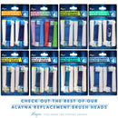 Replacement Toothbrush Heads Compatible with Oral B Electric Toothbrush Replacement Heads Precision Brush Heads Refills for Oralb Braun Pro 1000 Sonic Clean Soft Sensitive Precision More (20 Pk) Alayna