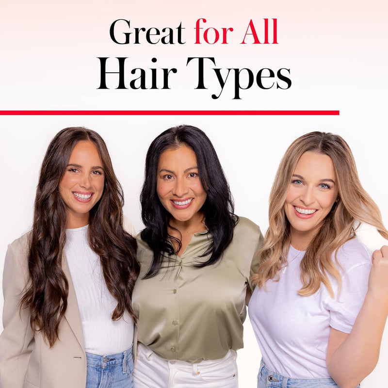 REVLON Perfect Match Flat Iron - Hair Curler and Hair Straightener, with Triple Oil-Infused Ceramic Plates to Reduce Damage, Restore Natural Moisture and Shine Infinity Warehouse